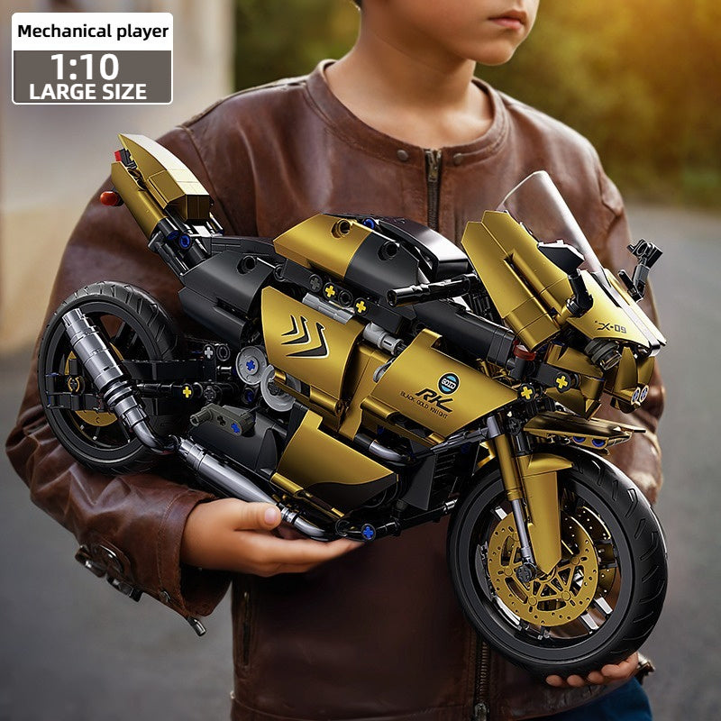 Mechanical Motorcycle Building Blocks - Image 2