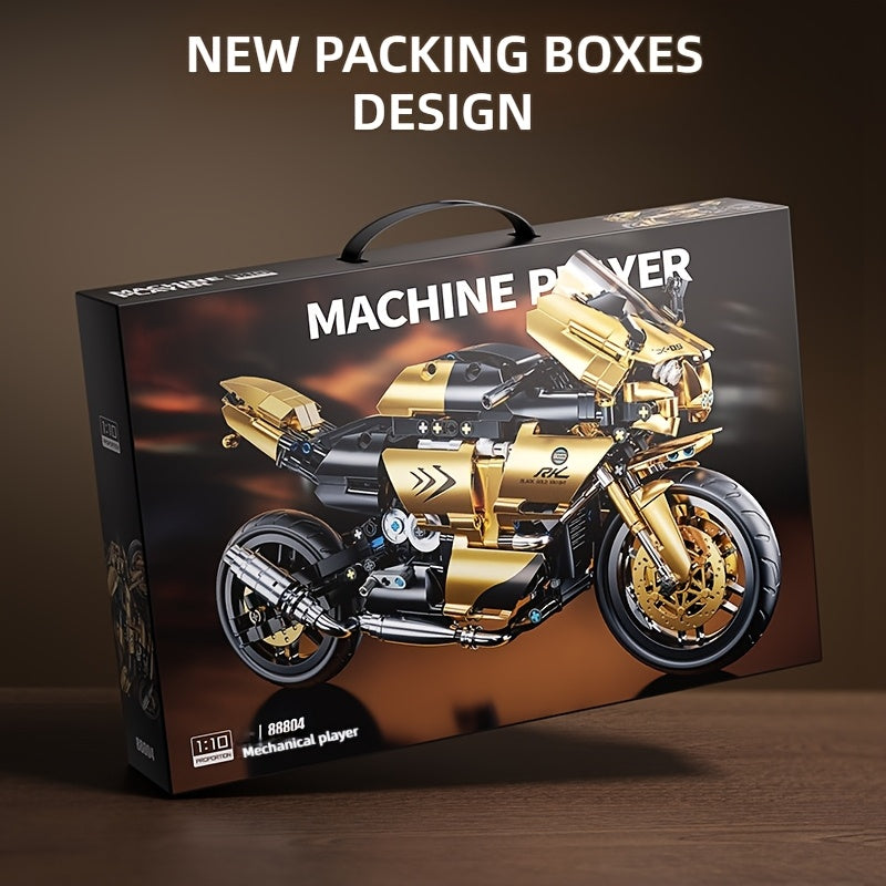 Mechanical Motorcycle Building Blocks - Image 3