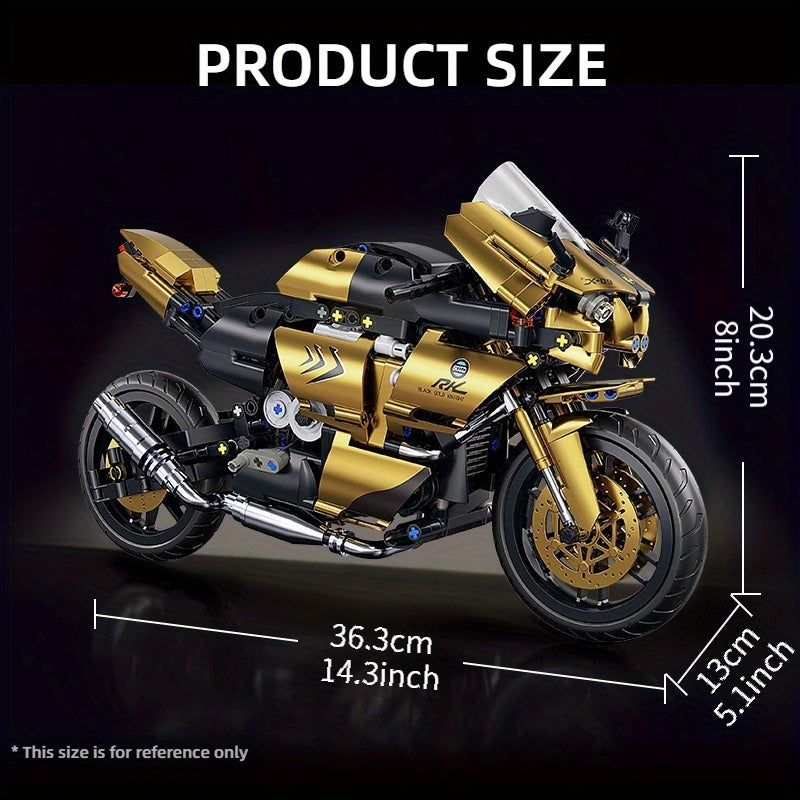 Mechanical Motorcycle Building Blocks - Image 5