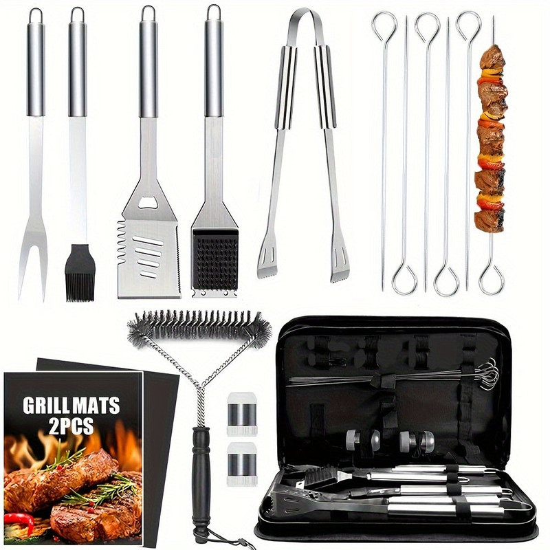 BBQ Grill Accessories Set (17pcs) - Image 3