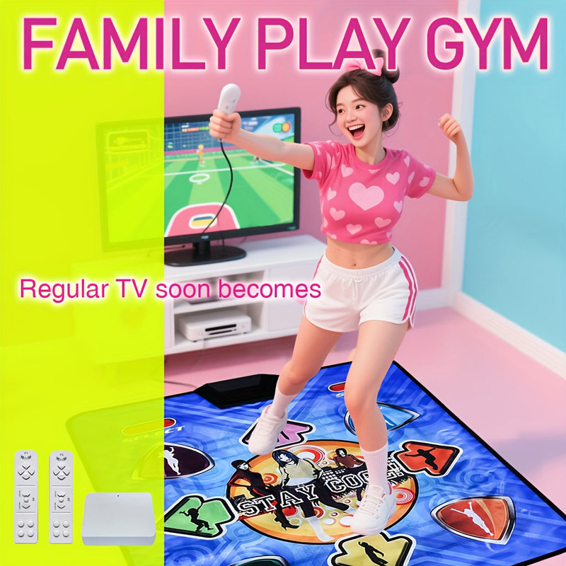 Interactive Dance Mat USB Game Pad 200 Songs - Image 2