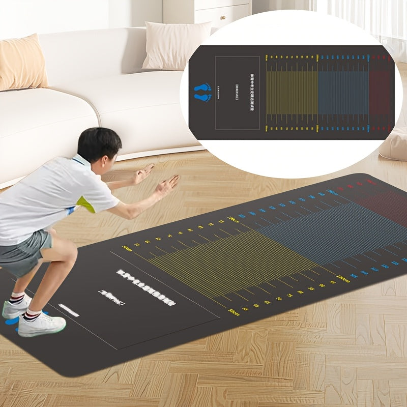Jumping Test Fitness Mat with Measurement Guide - Image 1