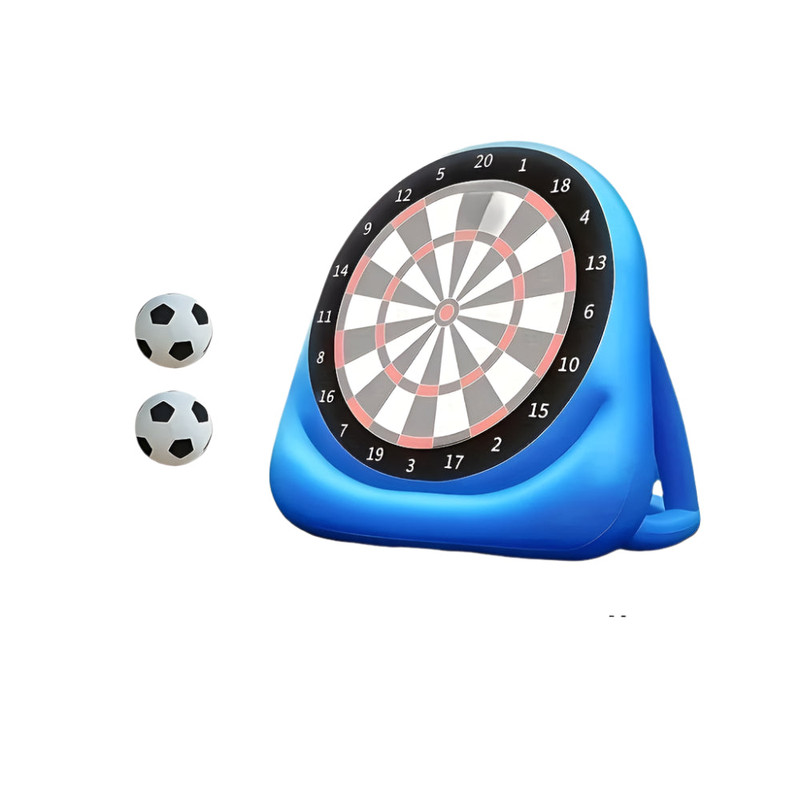Inflatable Dart Board Game with 2 Soccer Balls - Image 3