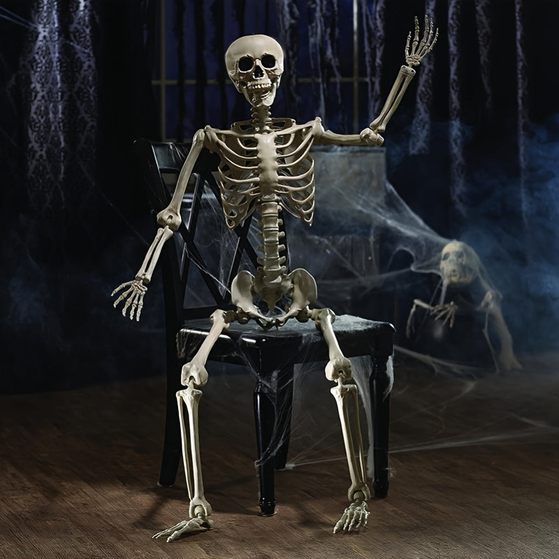 Life Size Standing Skeleton with Movable Joints - Image 1
