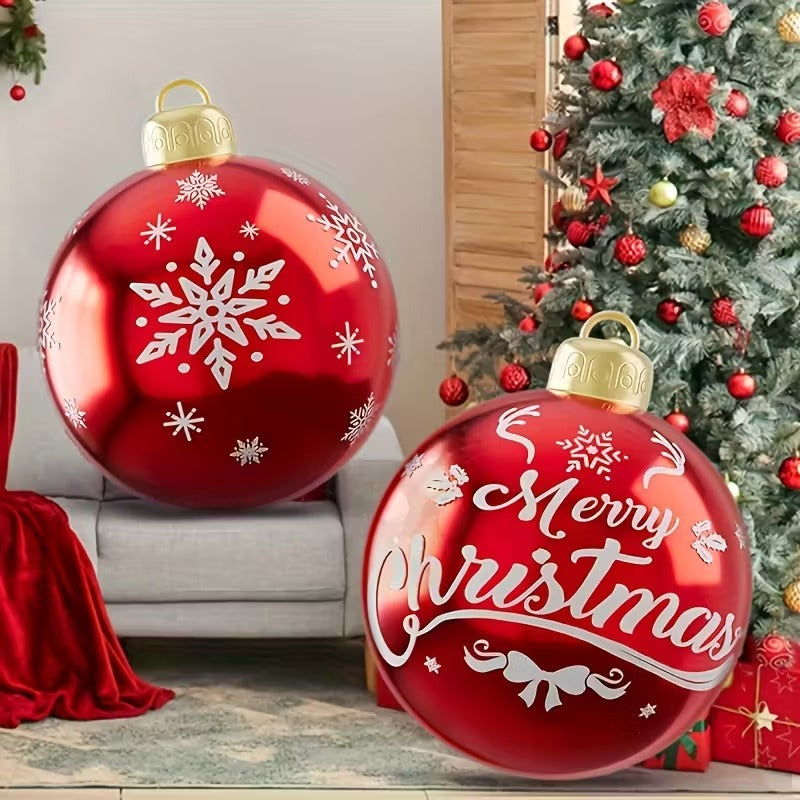 2D Flat Extra Large Christmas Inflatable Balloons - Image 1