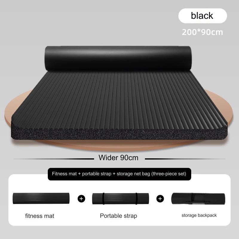 20Mm Thick Shock-Absorbing Yoga Mat - Image 8