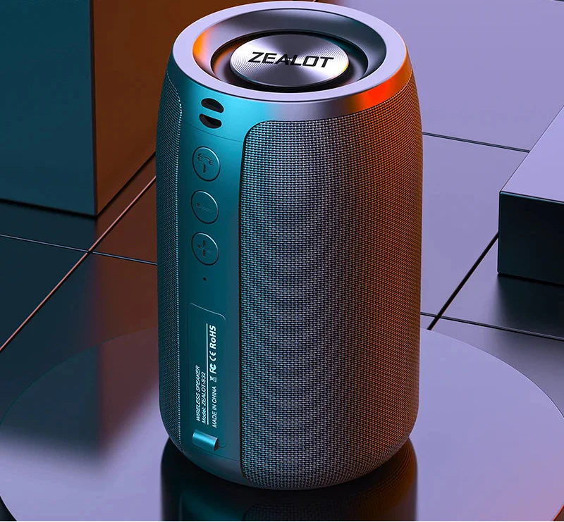 Mini Portable Bluetooth Speaker Black - Image 1