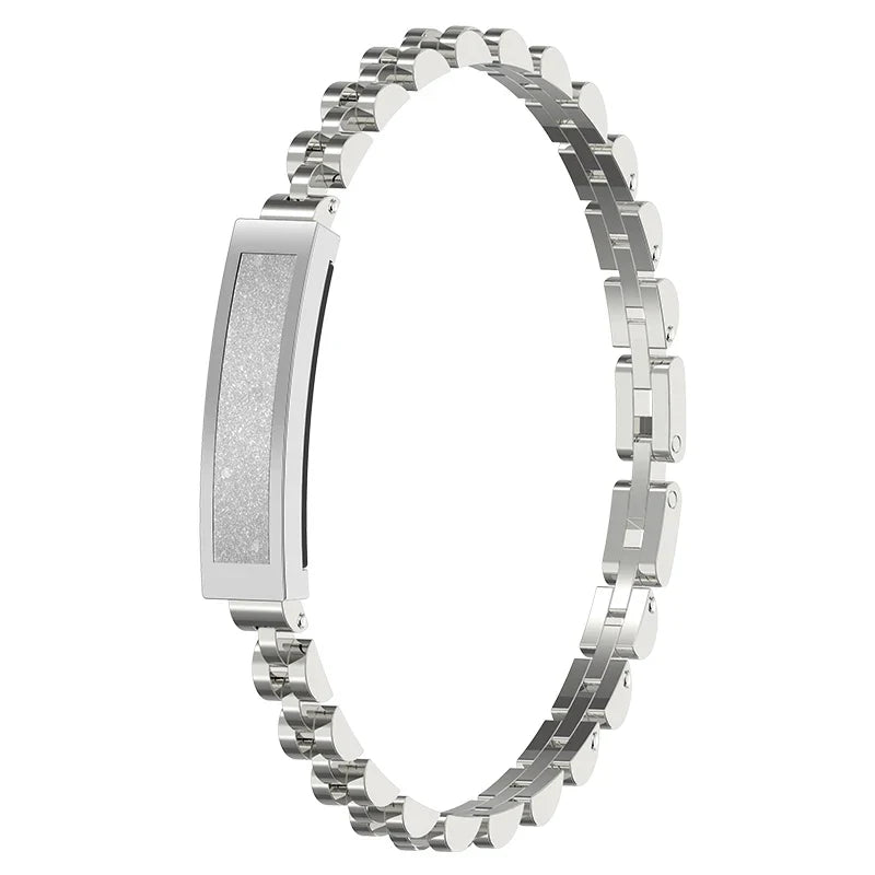No-Screen Smart Watch Silver - Image 3