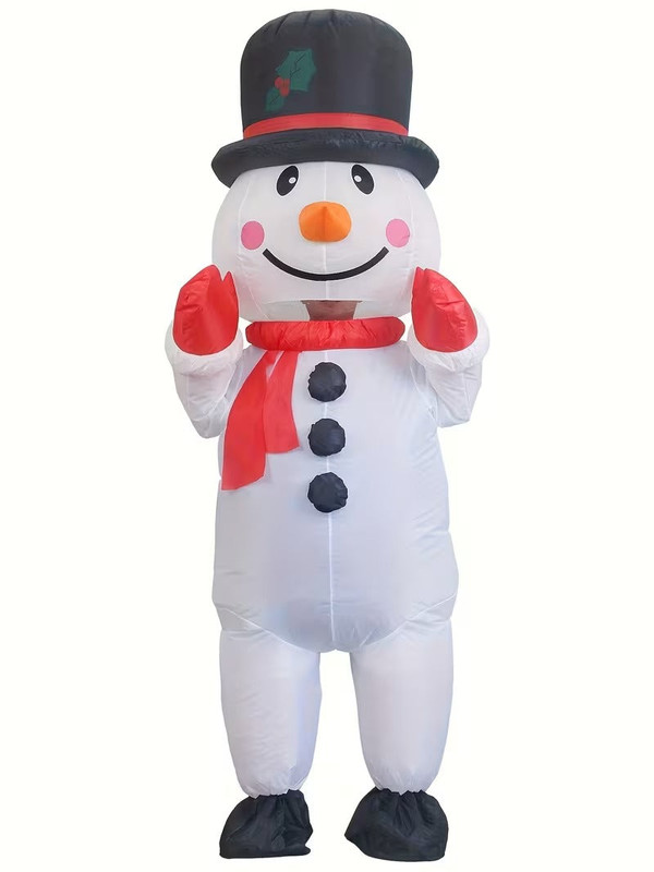 Inflatable Snowman for Christmas Parties - Image 4