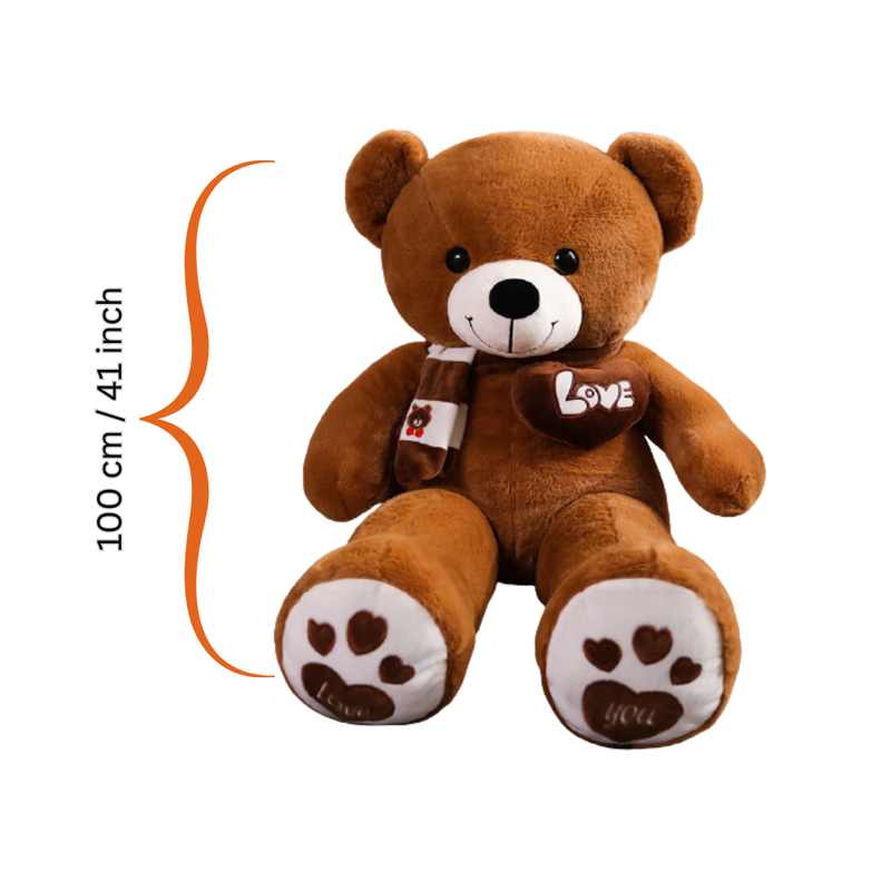 Huge 100cm Brown Giant Teddy Bear Toys - Image 1