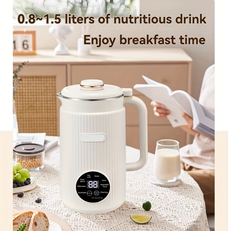 Mini Soy Milk Maker 800ml with 9 Functions - Image 1