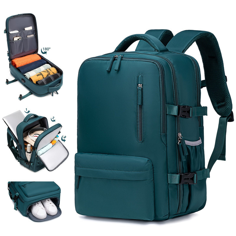 Large Capacity Travel Backpack with USB Charging - Image 2