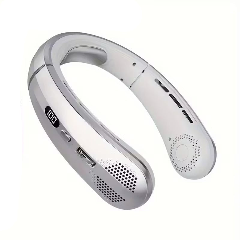 Hanging Neck Fan USB Rechargeable - Image 5