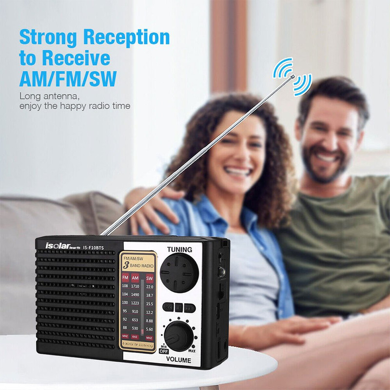 Solar Portable Radio with Digital Speaker - Image 6