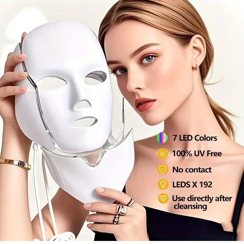 LED Facial & Neck Mask (7 Colors) - Image 2