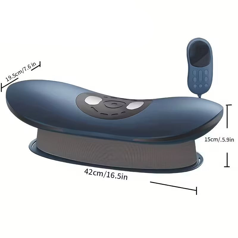 Electric Lumbar Massager with Heat & Vibration - Image 1
