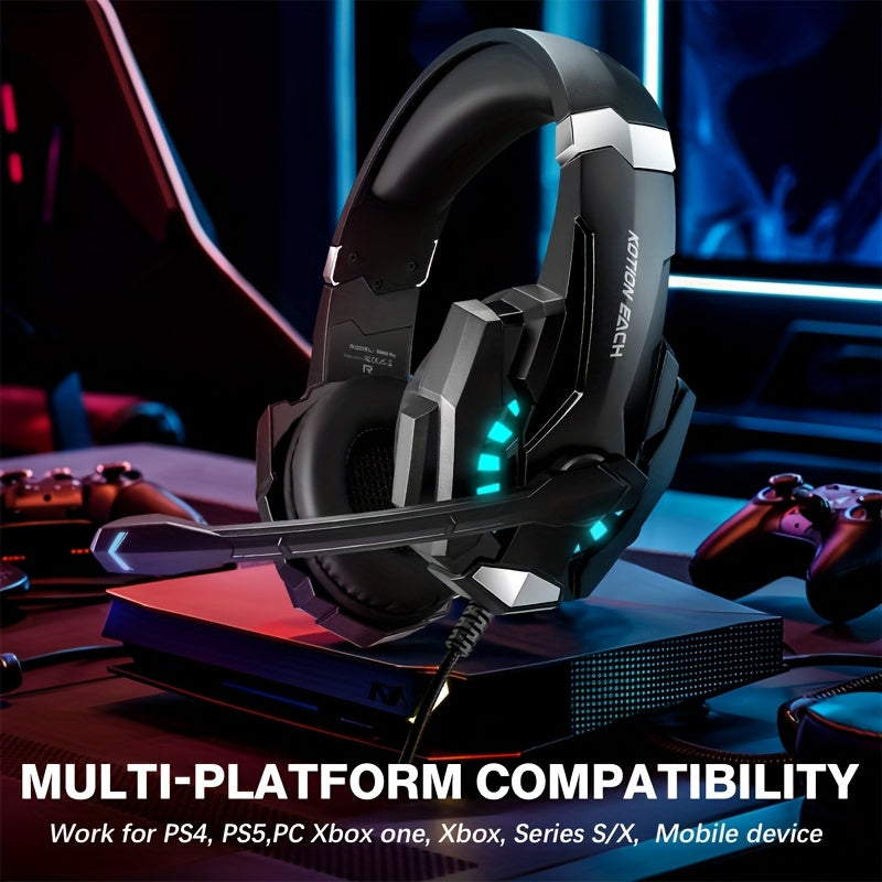 PS5 Wired Gaming Headset with 40mm Surround Sound - Image 1