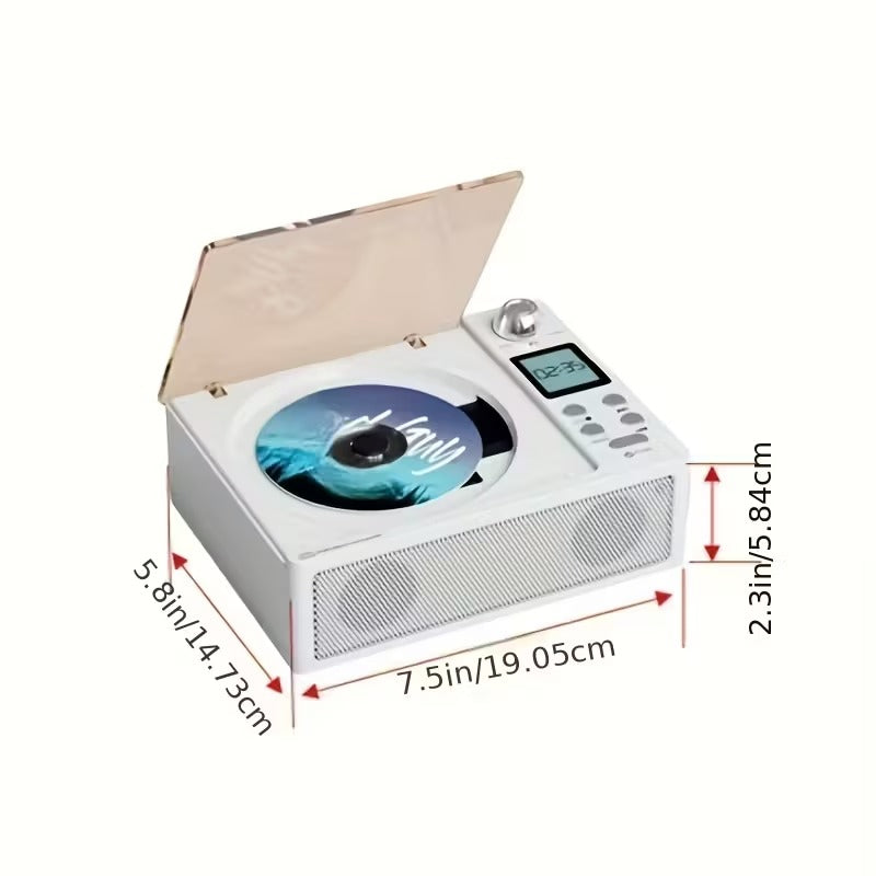 CD Player with Wireless Speaker & FM Radio - Image 4