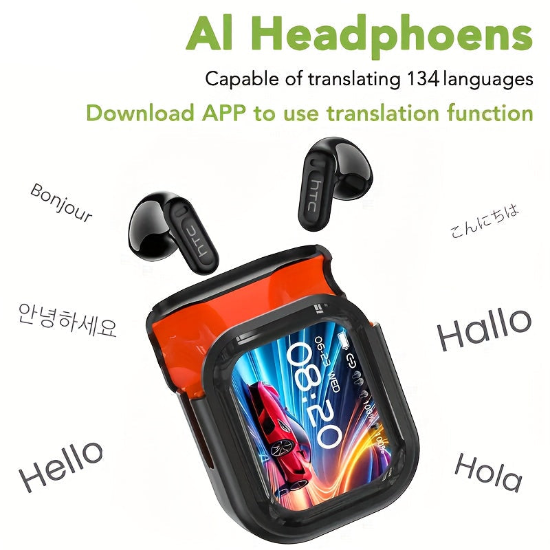 Wireless Earbuds with Language Translation & HD Sound - Image 1