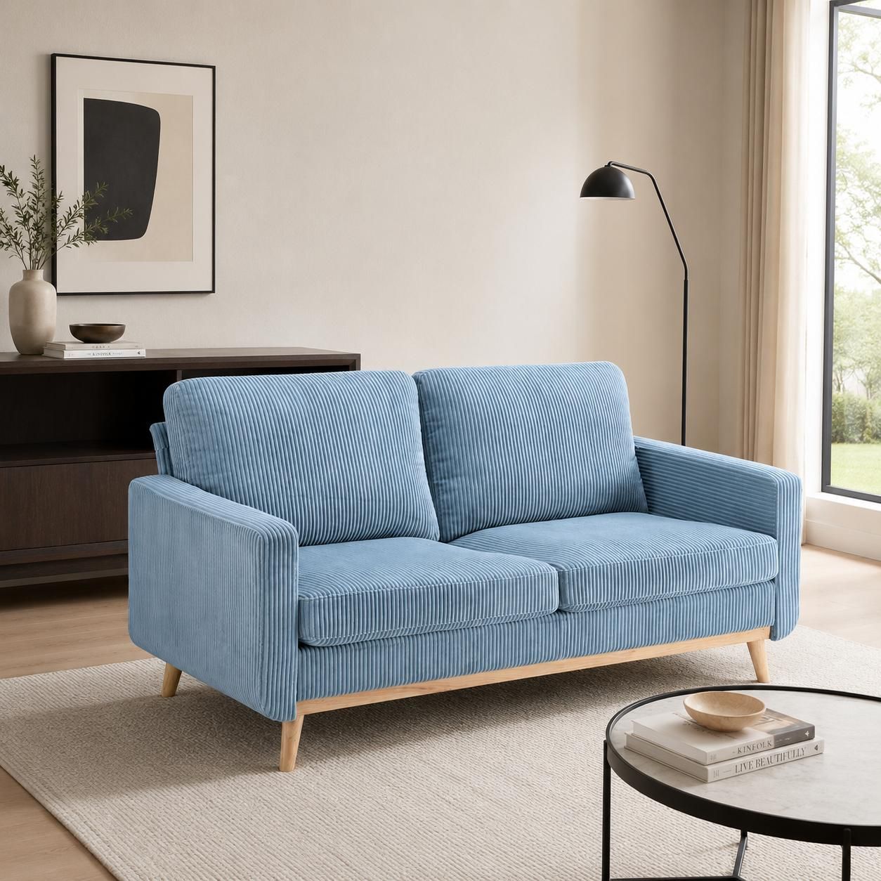 Comforro Willow 2 Seater Compressed Sofa - Image 1