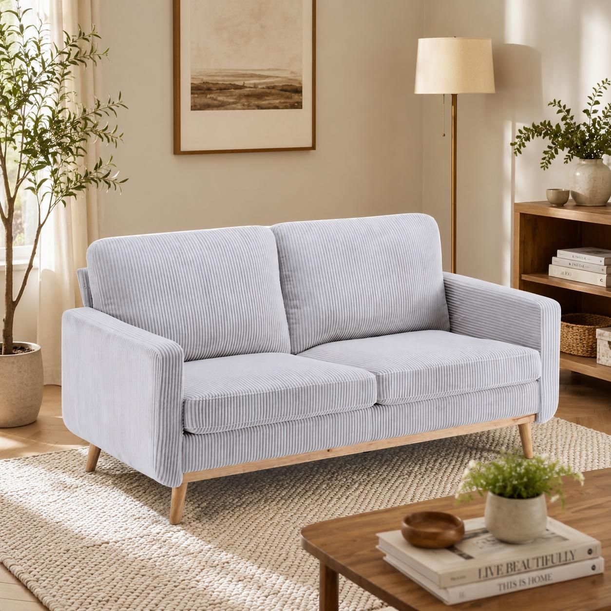 Comforro Willow 2 Seater Compressed Sofa - Image 1