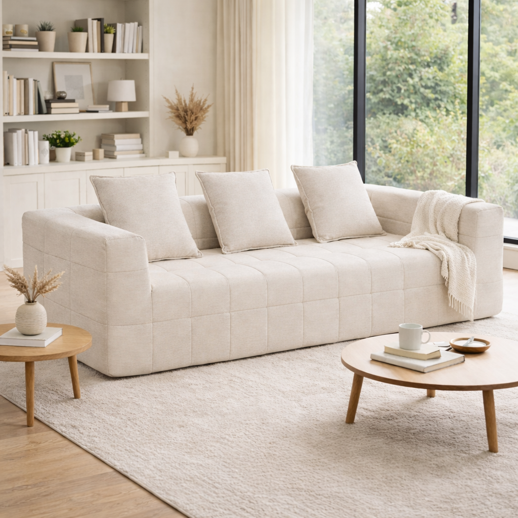 Monda 3 Seater Compressed Sofa - Image 1