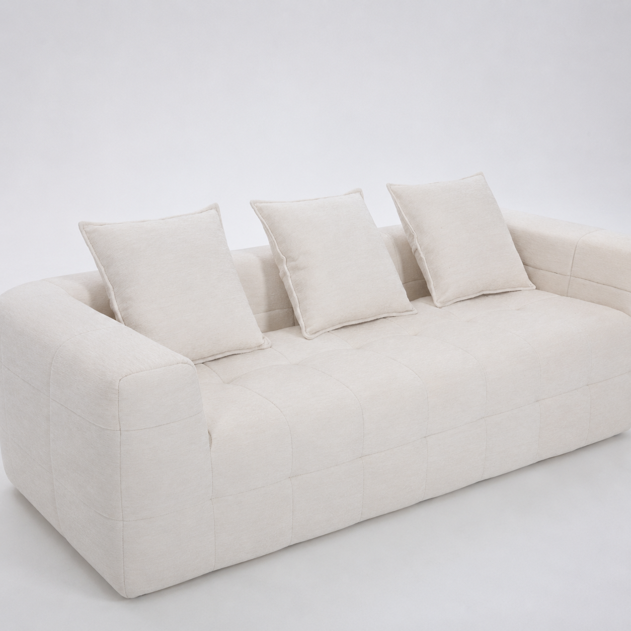 Monda 3 Seater Compressed Sofa - Image 4