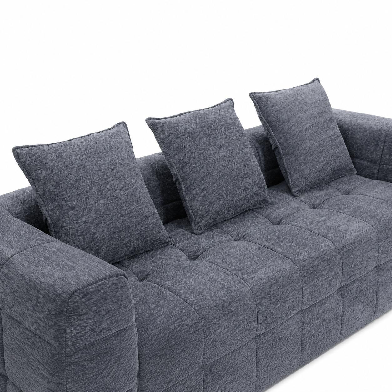 Monda 3 Seater Compressed Sofa - Image 5