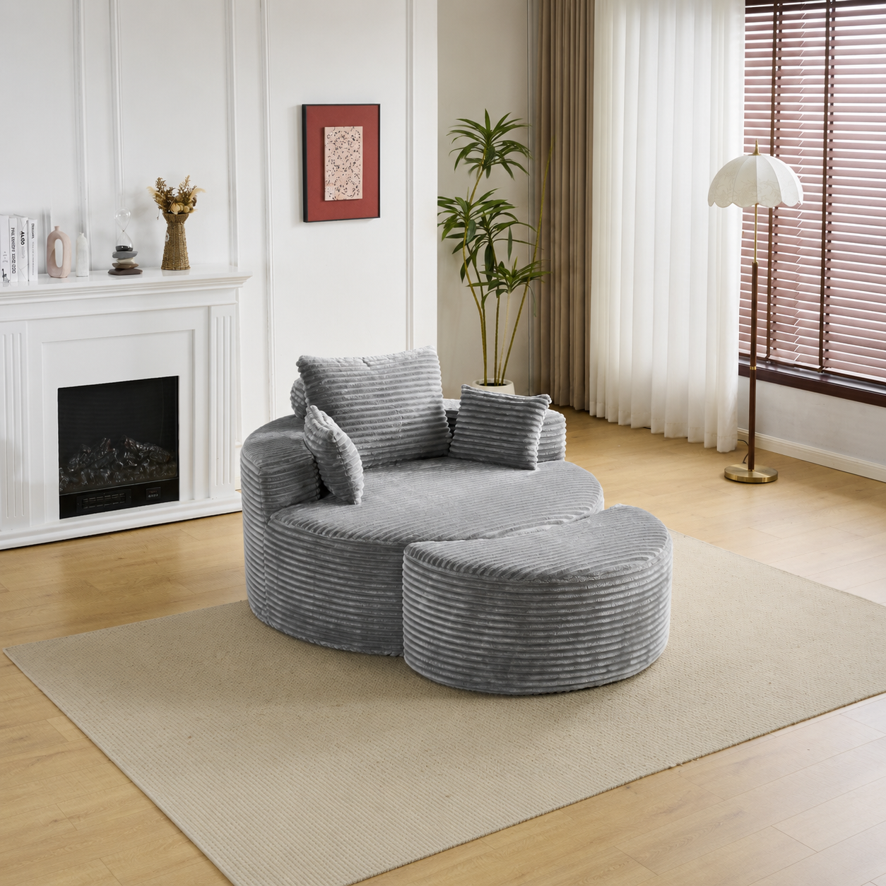 Leon Lounge Armchair - Image 1