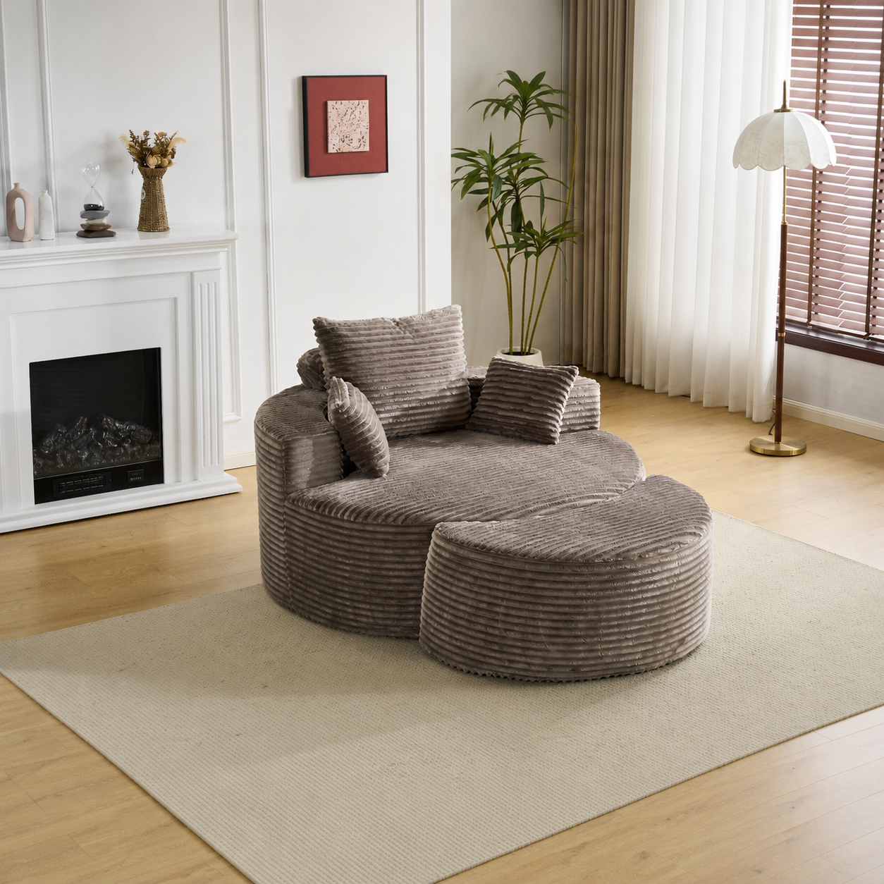 Leon Lounge Armchair - Image 1