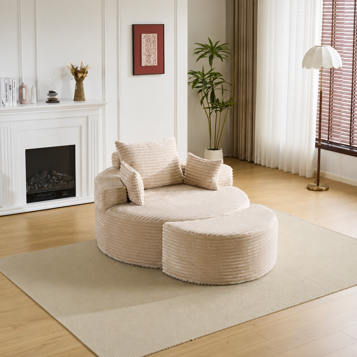 Leon Lounge Armchair - Image 1