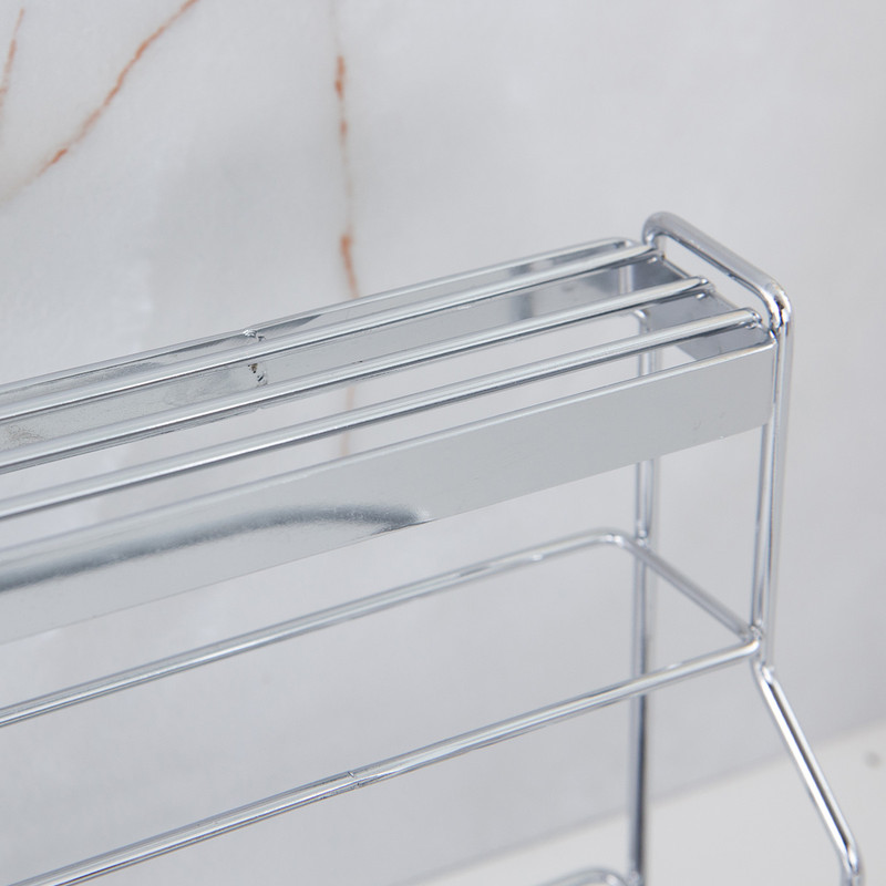 Stainless Steel Kitchen Tableware Storage Rack, With Knife Rack,Spoon And Chopstick Rack-Silver - Image 8