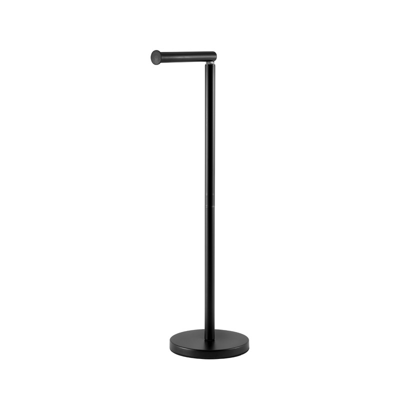 Floor Standing Toilet Paper Holder-Black - Image 1