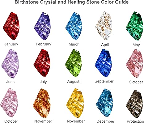 Infinity Love Heart Birthstone Earrings for Women, Crystal Stud Earrings with Healing Stones, Allergy-Free Jewelry for Women with Gift Box, Silver-tone Birthstone Crystals Earrings-08-August Birthstone-Peridot Green - Image 2