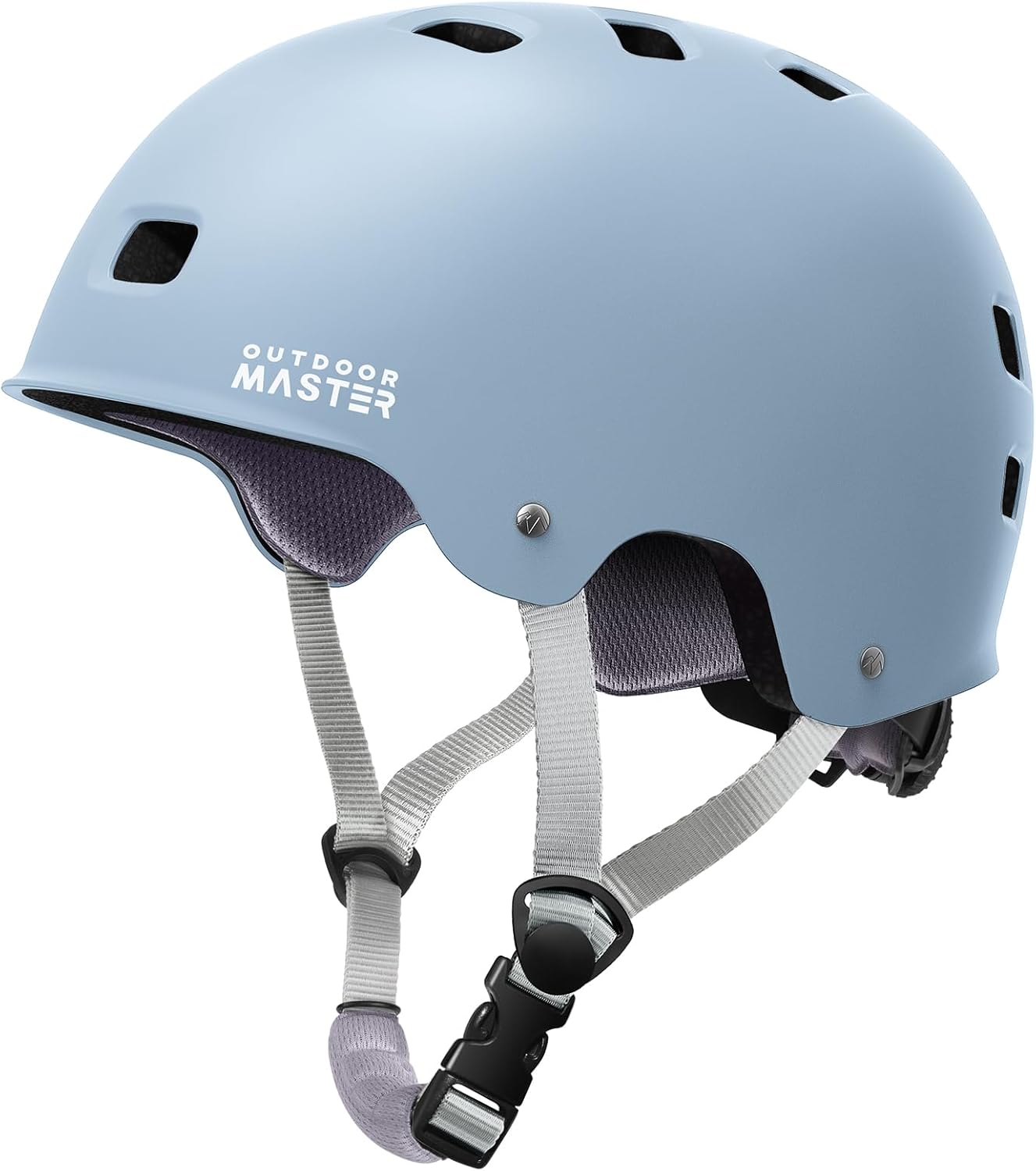 OutdoorMaster Skateboard Bike Helmet for Adults &Youth - Multi-Sport Certified Impact Resistant with 2 Removable Liners & Ventilation for Scooter, Skating-Large - Image 1