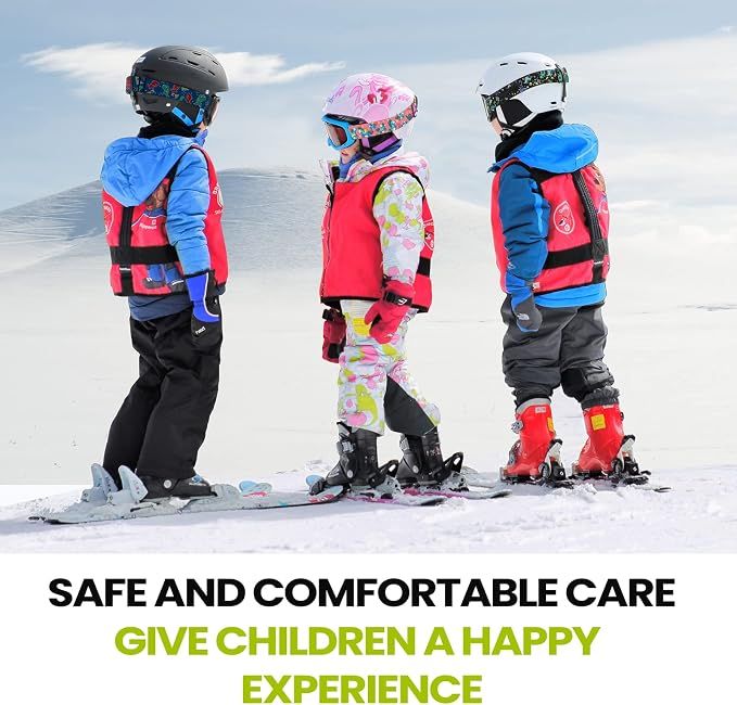 OutdoorMaster Kids Ski Goggles - Helmet Compatible Snow Goggles for Boys & Girls with 100% UV Protection-01VLT 13％-OM-6 - Image 6