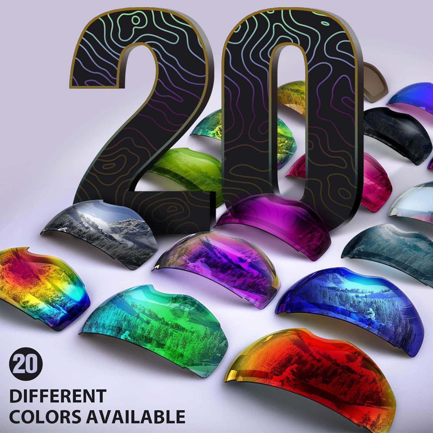 OutdoorMaster Ski Goggles PRO - Frameless, Interchangeable Lens 100% UV400 Protection Snow Goggles for Men & Women-OM-2 - Image 5