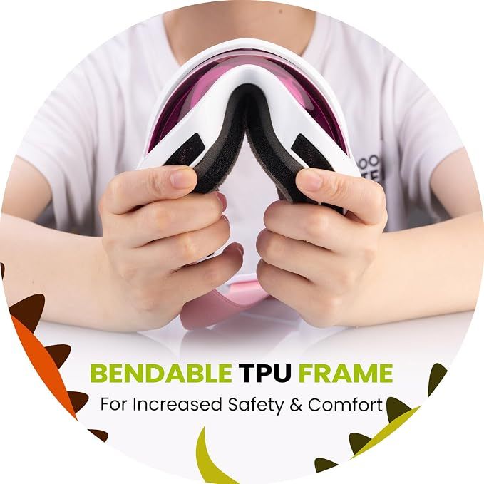 OutdoorMaster Kids Ski Goggles - Helmet Compatible Snow Goggles for Boys & Girls with 100% UV Protection-02VLT 46％-OM-6 - Image 6