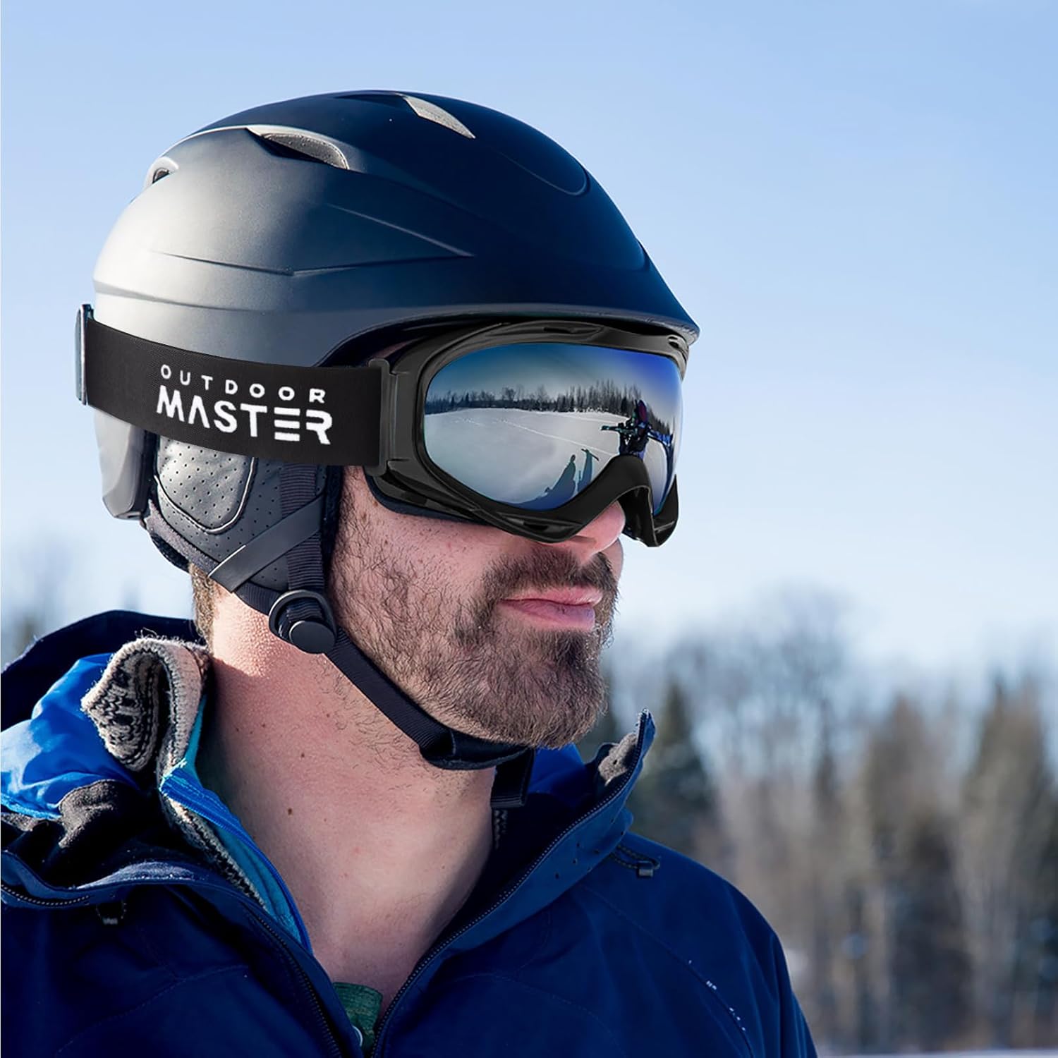 OutdoorMaster OTG Ski Goggles - Over Glasses Ski/Snowboard Goggles for Men, Women & Youth - 100% UV Protection-OM-5 - Image 8