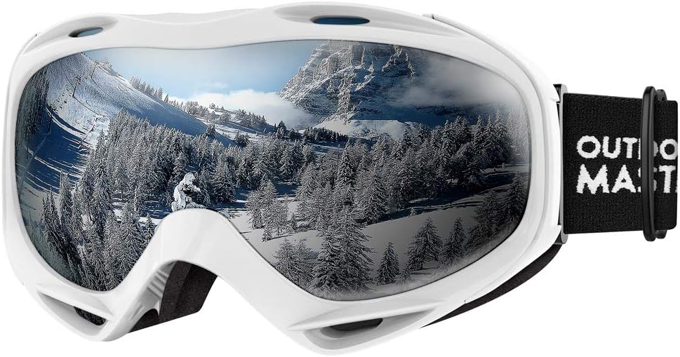 OutdoorMaster OTG Ski Goggles - Over Glasses Ski/Snowboard Goggles for Men, Women & Youth - 100% UV Protection--OM-5 - Image 1