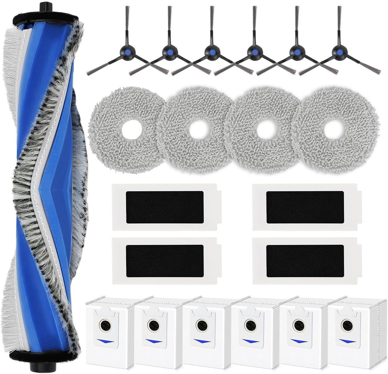 18 PCS Accessories for ECOVACSDEEBOT T30S Robot Vacuum Cleaner - Image 1