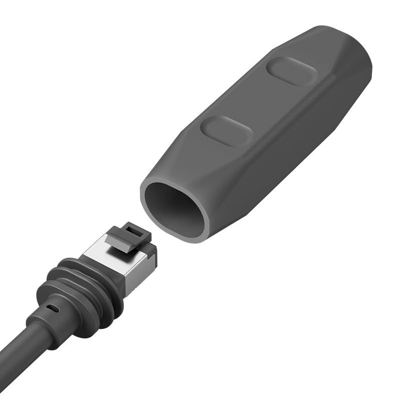 Starlink Cable Coupler for Starlink Gen 3, IP68 Waterproof Connector,Extension to RJ45 Cable Compatible for Starlink Ethernet Adapter Gen 3/Mini Dish and Router,Support Cat6 Cable - Image 1