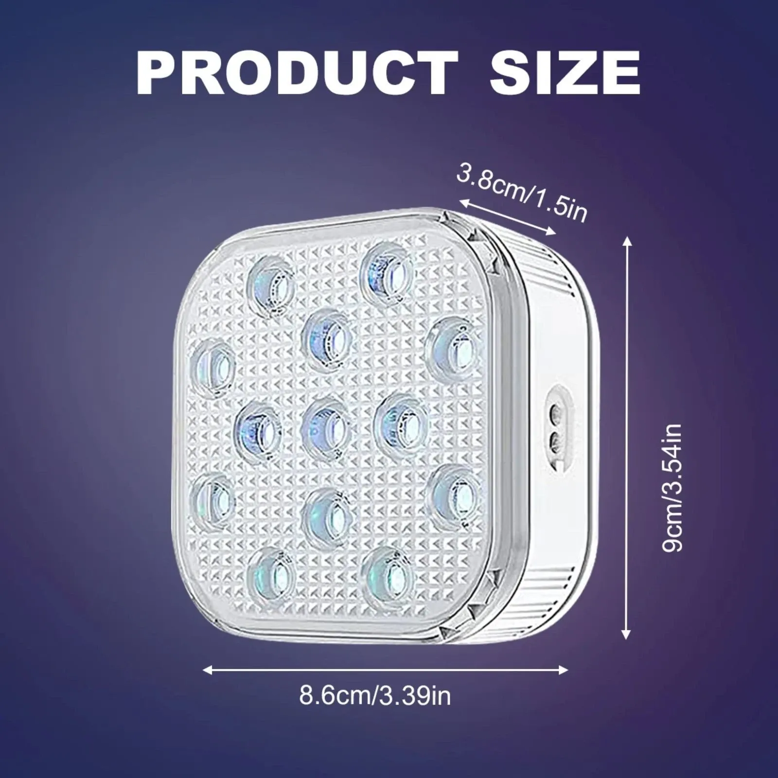 4Pcs Underwater Lights LED Submersible Pool Light Rechargeable with Remove Panel - Image 8