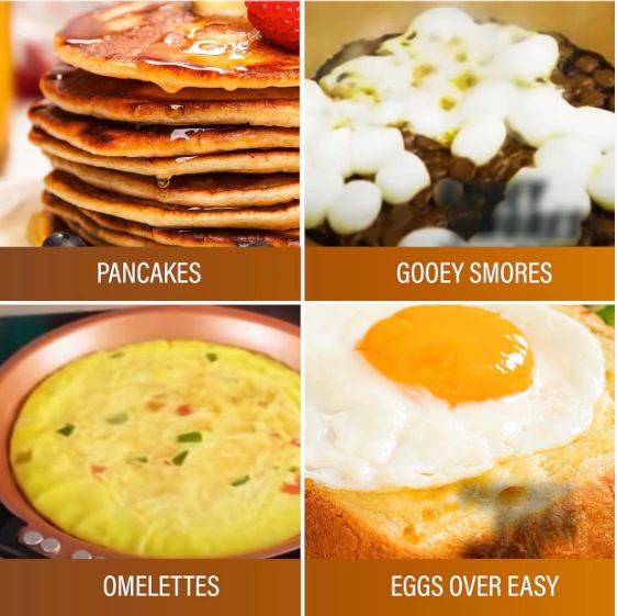 Double Sided Pancake Maker Flip Pan Non-Stick Omelette Egg Frying Pan 15cm - Image 7
