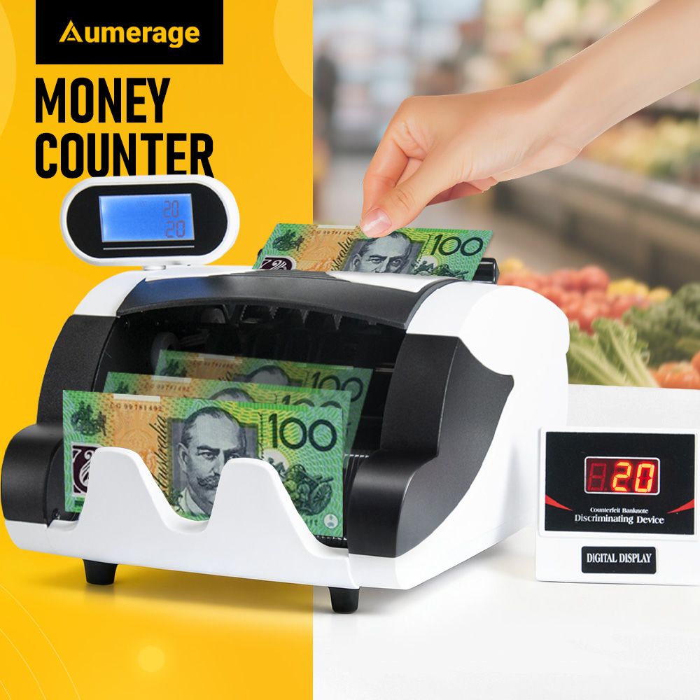 Money Counter Machine with UV, Bill Counter Suitable for AUD Dollars - Image 1