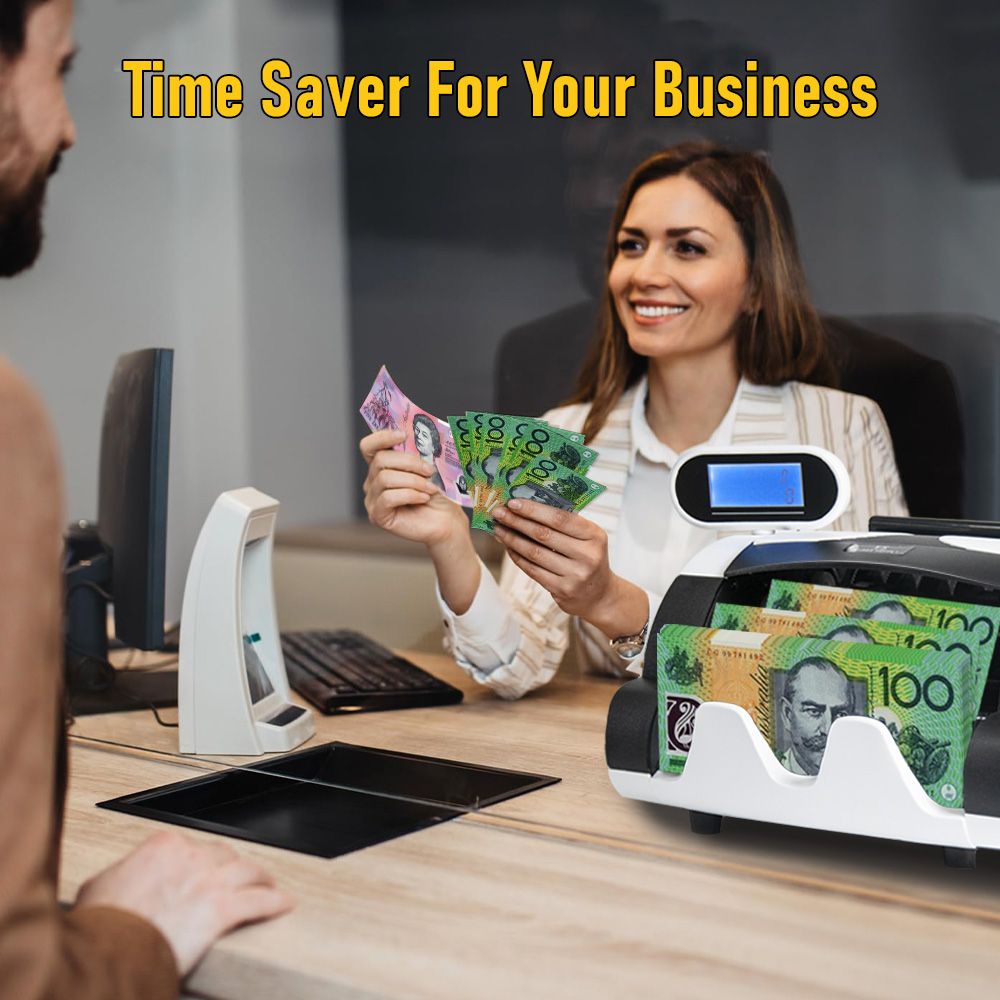 Money Counter Machine with UV, Bill Counter Suitable for AUD Dollars - Image 2