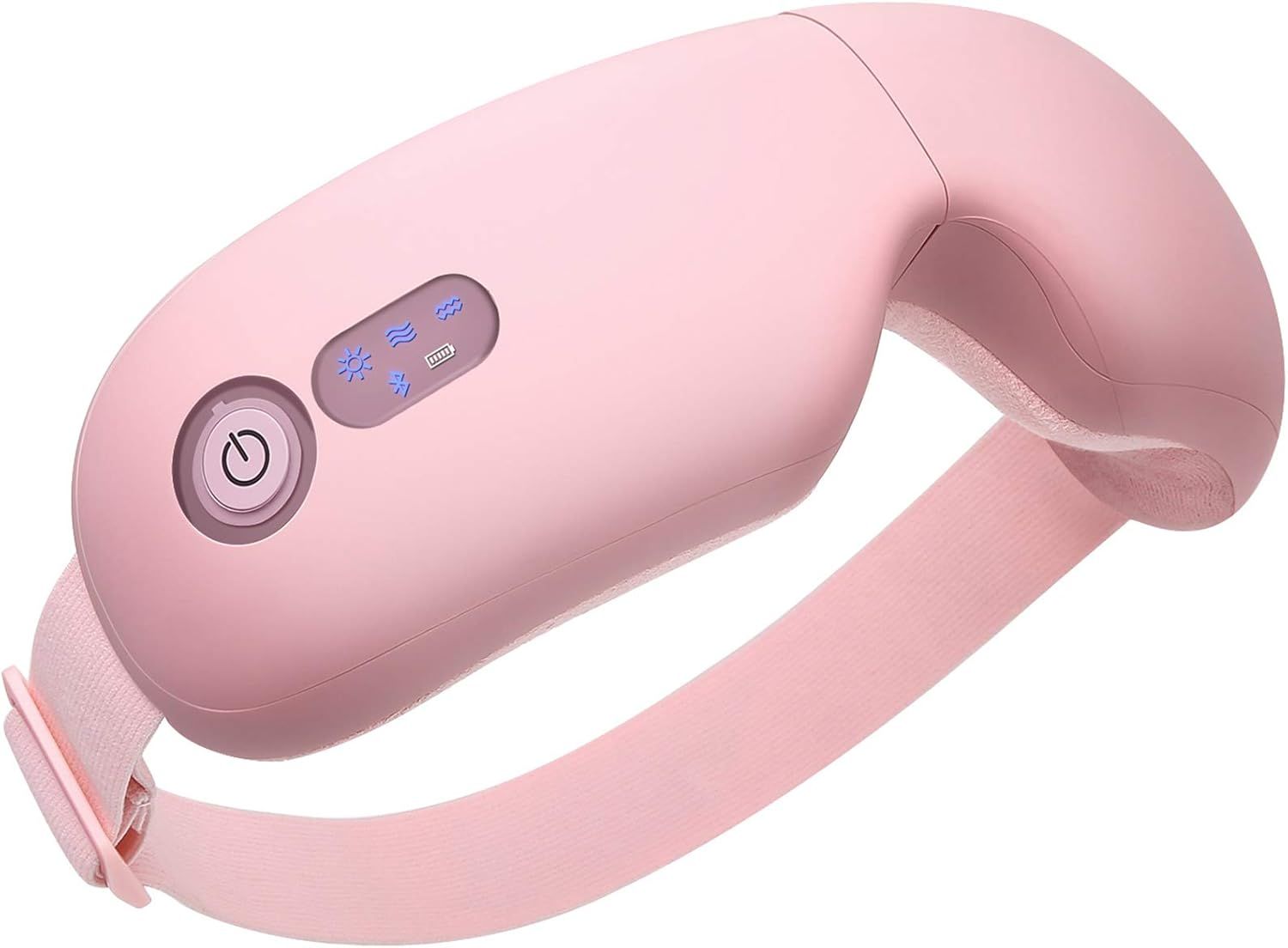 Eye Massager with Heat, Vibration and Warm Compress, Smart Sleeping Eyes Mask with Bluetooth Can Connect with Phone for Music,Gift for Mother's Day - Image 1