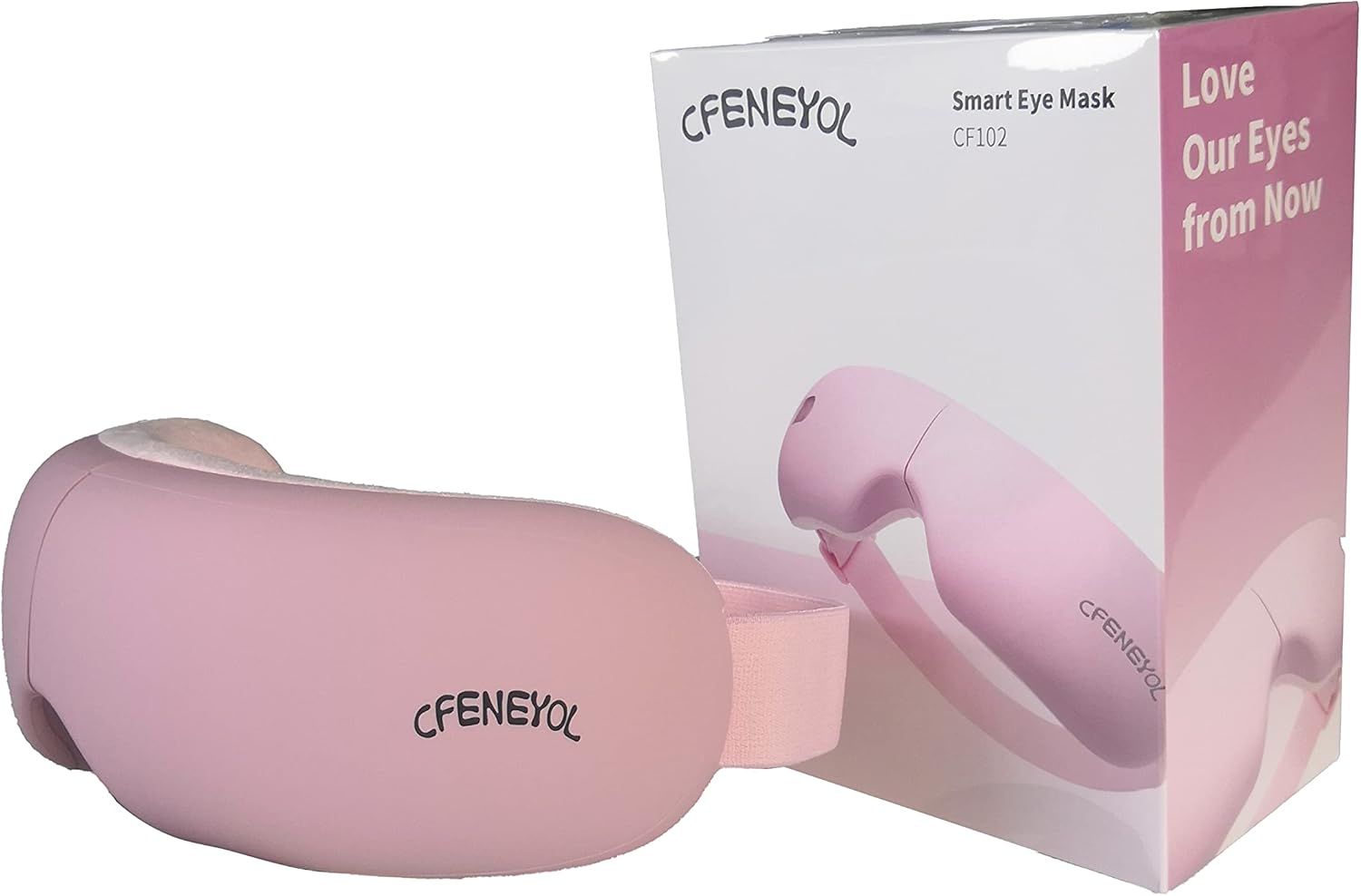 Eye Massager with Heat, Vibration and Warm Compress, Smart Sleeping Eyes Mask with Bluetooth Can Connect with Phone for Music,Gift for Mother's Day - Image 8