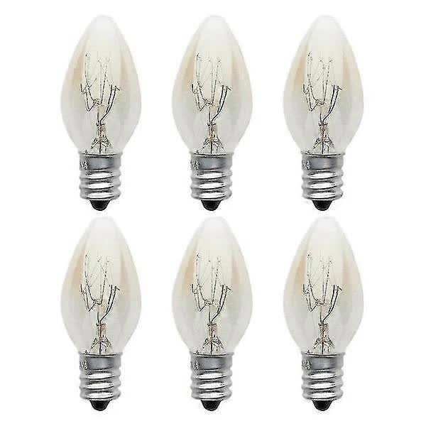 10W E12 C7 Filament Light Bulbs Warm White 10pcs 220-240V Compatible with Living Room Lamps - Image 1