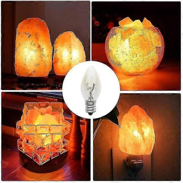 10W E12 C7 Filament Light Bulbs Warm White 10pcs 220-240V Compatible with Living Room Lamps - Image 3